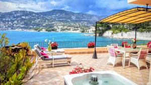 Cap Ferrat Luxury Terrace Sea Front