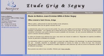 Etude de Maîtres Jean-Christian Grig et Didier Seguy