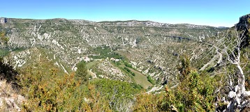 Cirque de Navacelles, Les Belvédères de Blandas