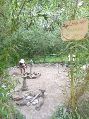 Le sentier pieds-nus du vallon